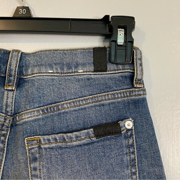 7 For All Mankind Cropped Alexa Jeans Size 25 - Picture 9 of 16